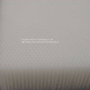 Light Weight Stiffness Strength PP Honeycomb Act as Structural Material in Building