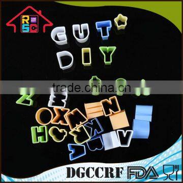 NBRSC English Alphabet Moulds PP Cutter Set Of 27 Bakery Tools photo-2