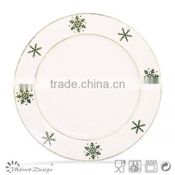 18pcs Christmas Tree and Snowflake Christmas Decoration of Ceramic Tableware photo-4