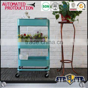 Cheap Price Multi-functional Beauty Kitchen Trolley Design photo-2