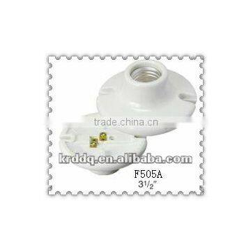 E27 ceramic lampholder with factory direct price