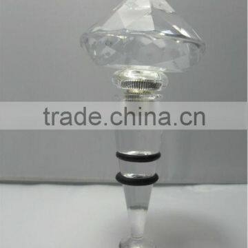 China Wholesale LED Color Changing Artificial Acrylic Wine Bottle Stopper Kit photo-3