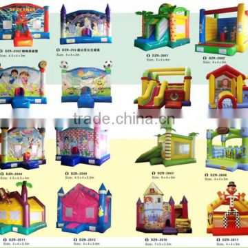 (HD-9602)inflatable moonwalk / inflatable mini combo jumper/ inflatable slide bouncer combo inflatable water games