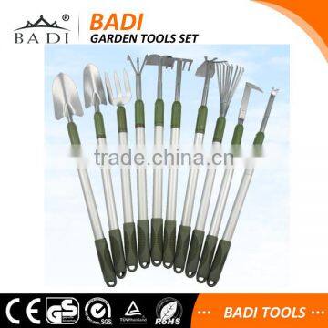 13years experience high carbon steel telescopic handle garden tools