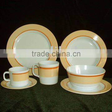 melamine dinner set