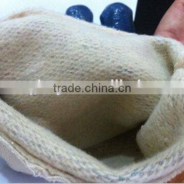 Sunnyhope Yellow Knit Wrist Nitrile Full Coated Gloves,working Hand Gloves photo-3