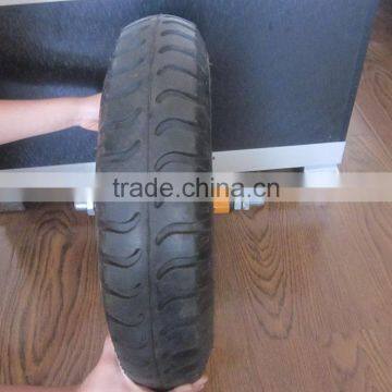 Rubber Wheel 4.00-8 With Steel Rim for Tool Cart Use photo-6