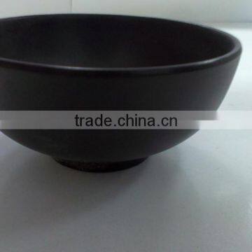 100% Black Melamine Bowl Melamine Dinnerware 5B2029 photo-3