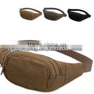 High Quality Canvas Cycling Hiking Waist Bag