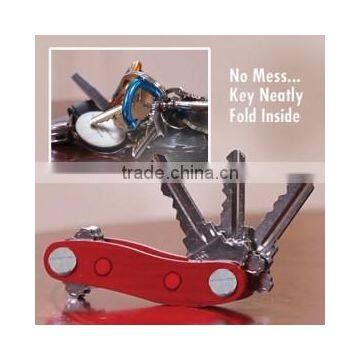 2016 New Arrival Easily Organize up to 12 Keys Aluminum Compact Key Holder photo-3