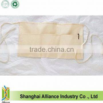 Heavy cotton promotional waist apron with 3 center divided front pockets(Z-AP-019)