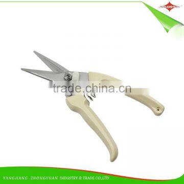 7.5 Inches Stainless Steel Garden Scissors/Pruner With Plastic Handle photo-4