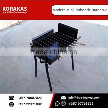 Modern Mini Rotisserie Barbecue