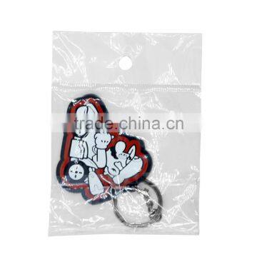 Newest Fashion Silicon Keychain Soft 3D Pvc Keychain Rubber Keychain photo-4