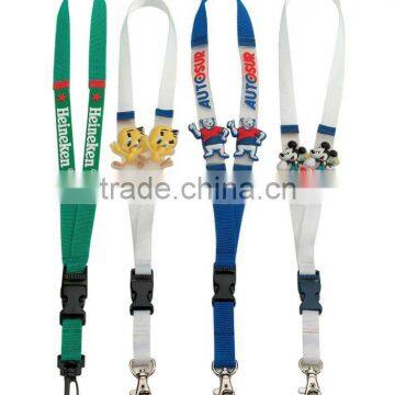 Funny Lanyard with 2D PVC Patch logo