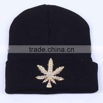 Fashion Hot Drilling CC Winter Beanies With Rhinestone photo-6
