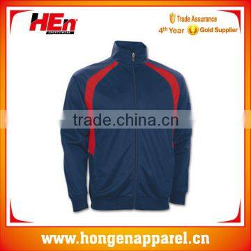 Men`s Soccer Training Tracksuits Navy Blue Custom