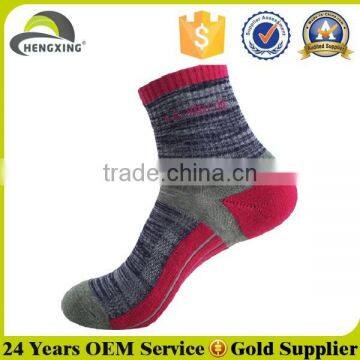 Outdoor mountain ski socks terry-loop foot deodorant socks