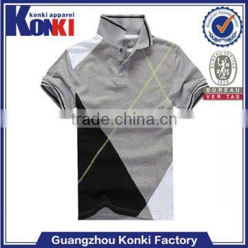 custom printable 100 percent cotton short sleeves polo t shirts