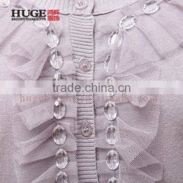 Casual Wearing Long Sleeve Beautiful Cardigan Sweaters photo-3