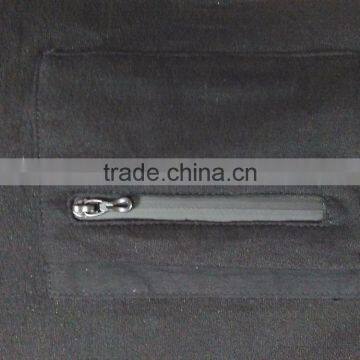 GZY Guangzhou Stock Lots Wholesale Linen Joint Irregular T-shirt for Man photo-3