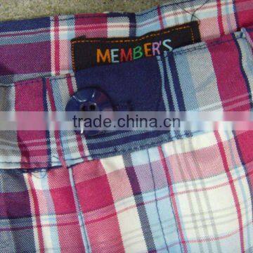 2012 Fashion Style Men Plaid Beach Shorts|board Shorts photo-5