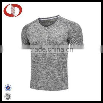 Custom v Neck Blank Dry Dit Mens Running Shirts photo-2