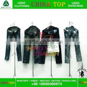 Women Jean for Sale Used Clothing Small Bales All Seasons photo-2