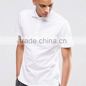MGOO New Arrival Mens 2016 Apparel Polo Shirt Short Sleeves Plain Blank Pique Cotton Shirts photo-2