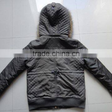 Women Nylon Twill Hoody Winter Padding Jacket photo-2