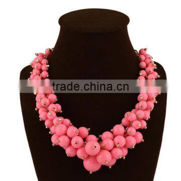 Zm33314a Simple Women Elegant Faux Pearl Wedding Necklace for Ladies photo-6