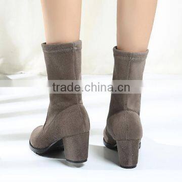 Zm35772a 2017 Autumn Ladies High Heel Boots New Style Women Shoes photo-4