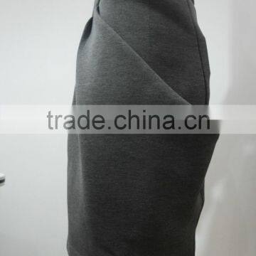 Fashion Women Neoprene Knit Skirt photo-2