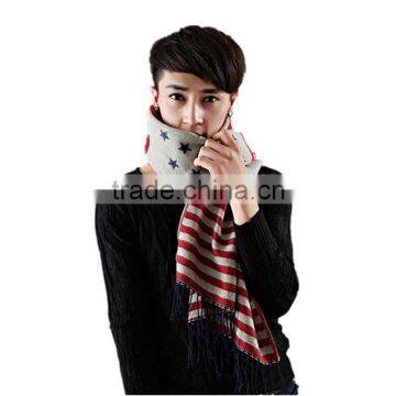 1 pc Spandex Material Couple Design American Flag Fashion Scarf,latest Scarf Design,shawl photo-2