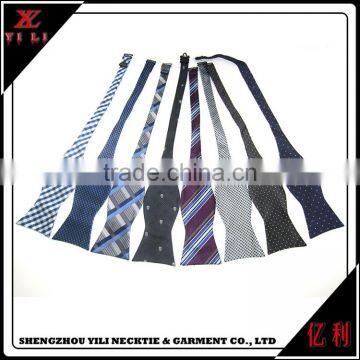 Fashion design shengzhou plain men self-tie bowtie