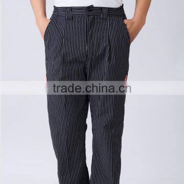 China Custom Made Good Quality Restaurant Work Uniform Chef Pants photo-4