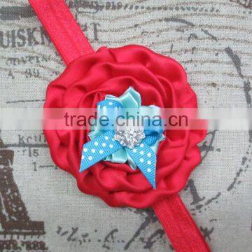 Factory Direct Polka Dot Bow Toddler Baby Flower Headband For Kids Hair Accessories photo-6