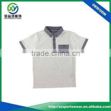 Top Quality Anti-wrinkle tailored fit Sublimation shirt With wooden buttons