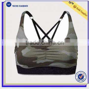 Custom Sublimation Sports Bra Girls Underwear Bra New Design OEM Bra