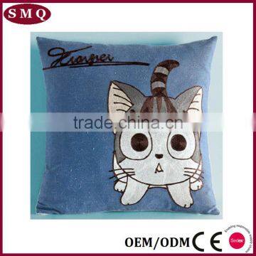 Custom Embroidered Geometric Vintage Decorative Neck Pillow photo-4