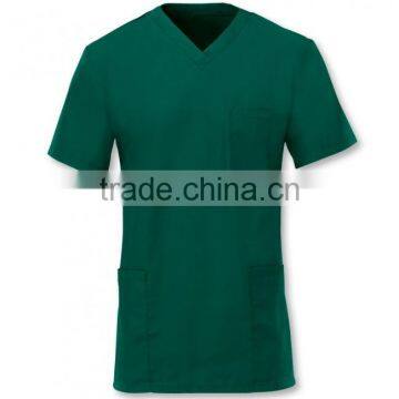 Hot Sale 2017 Stylish Unisex Lightweight Scrub With Pocket Hospital Medical Uniform Nursing Tunic Custom Designs photo-3