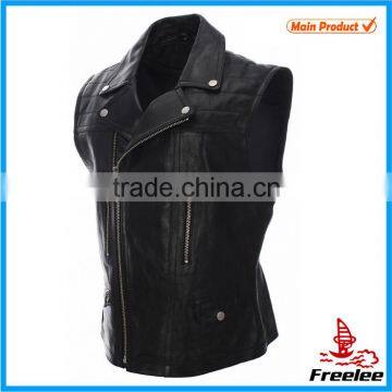 2015 Casual Men Vest, Mens Casual Fashion Brwon Vest photo-5