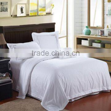 white 100% cotton luxury hotel linen satin bedding set,bedding sets