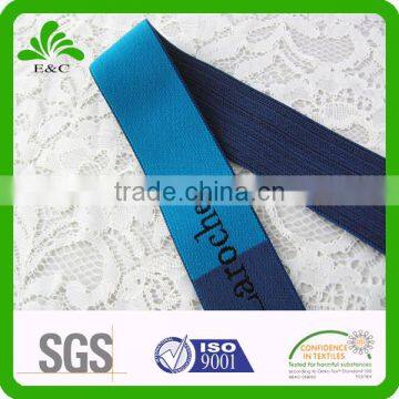 Custom wide jacquard elastic waistband, elastic straps for pants