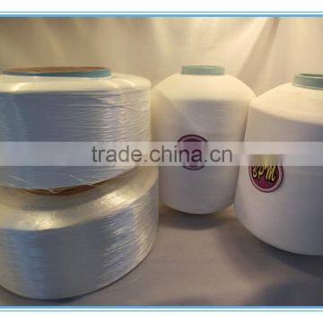 High tenacity 100% raw white spun polyester 150d/3 sewing thread