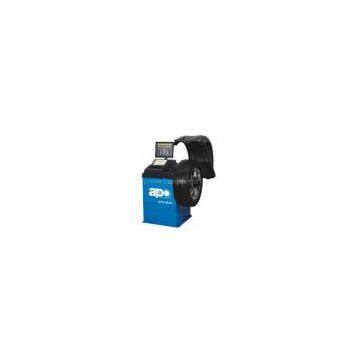 Passenger Car Wheel Balancer APO-9028(Latest Advanced Technology With High-precision Stick-on Weight Position Finding System)