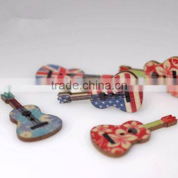Restoring Ancient Ways is Painted Eyes Acoustic Guitar Buttons photo-3