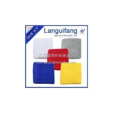 Wholesale Comfortable Cheap Professional sport wrist sweatband