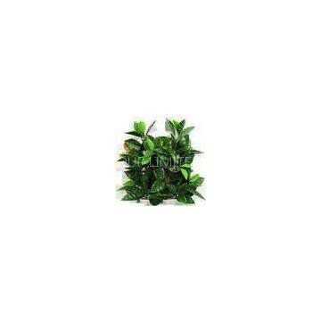 Family Leaf Artificial Hedge Fence Outdoor Artificial Plants Red Leaf