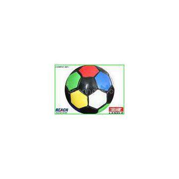 Awesome PVC Leather Colorful Football Soccer Ball Official Size With 32 Panels